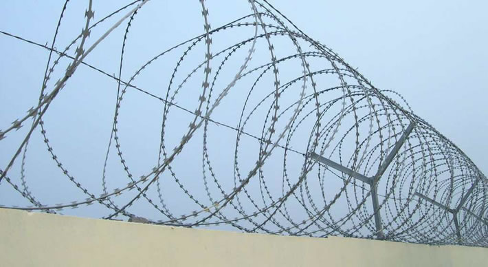 Razor Wire for Chain Link Fencing