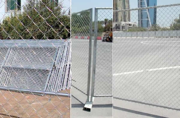 Diamond Opening Temporary Fence